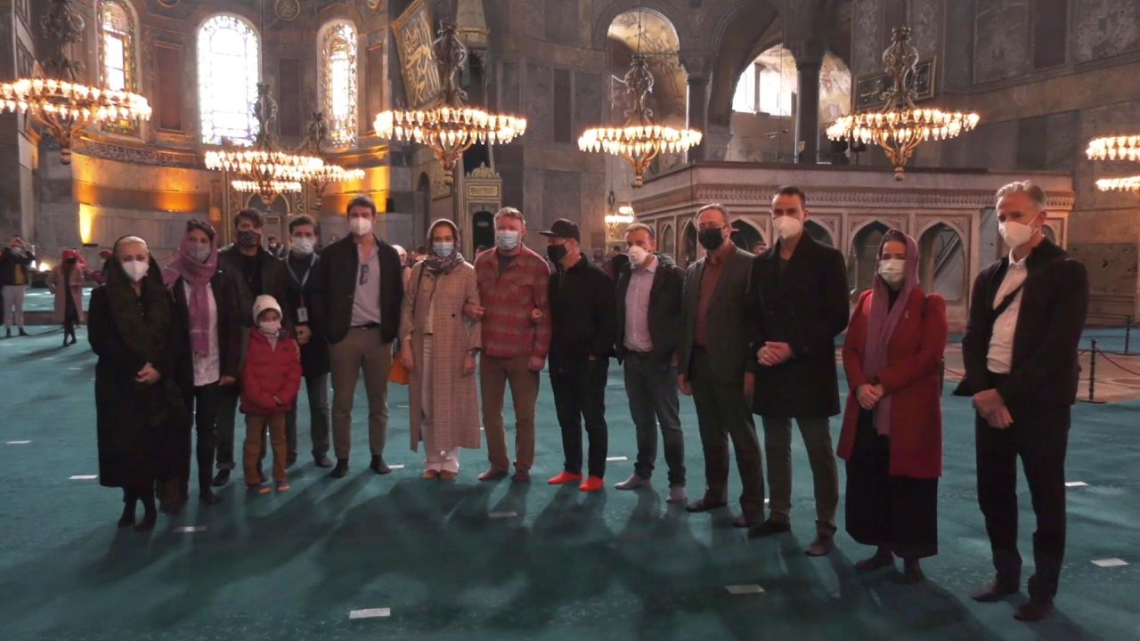 Guy Ritchie'den Ayasofya Camii ve Topkapı Sarayı'na ziyaret 1