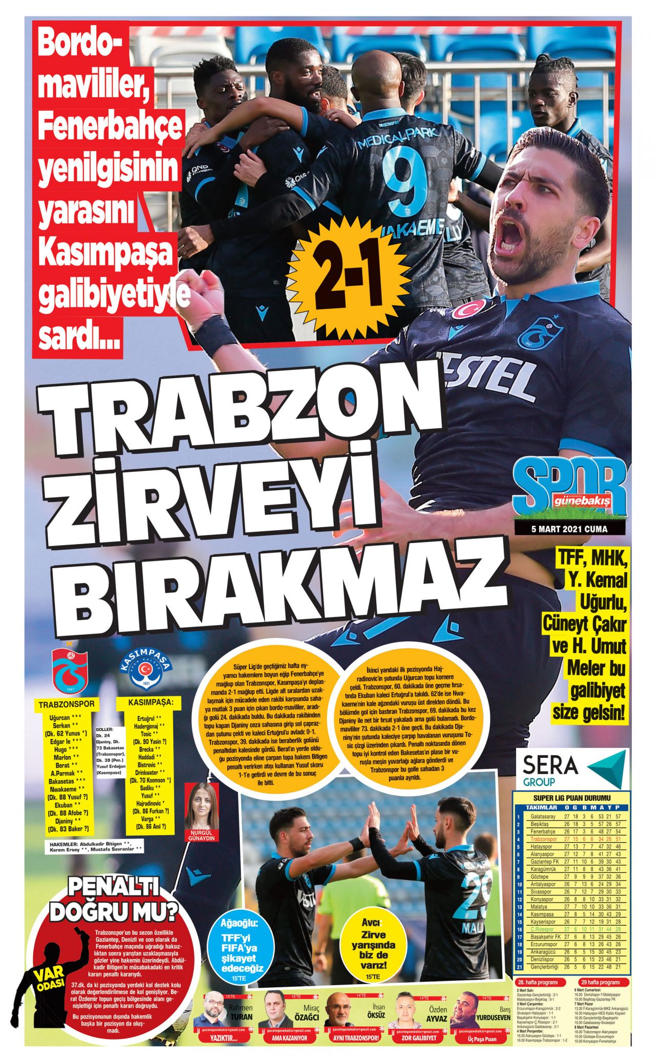 Trabzon yerel basını coştu 3