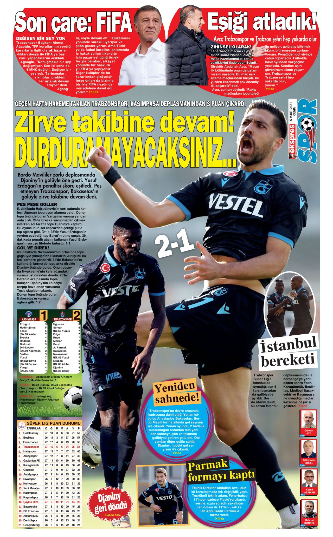 Trabzon yerel basını coştu 4