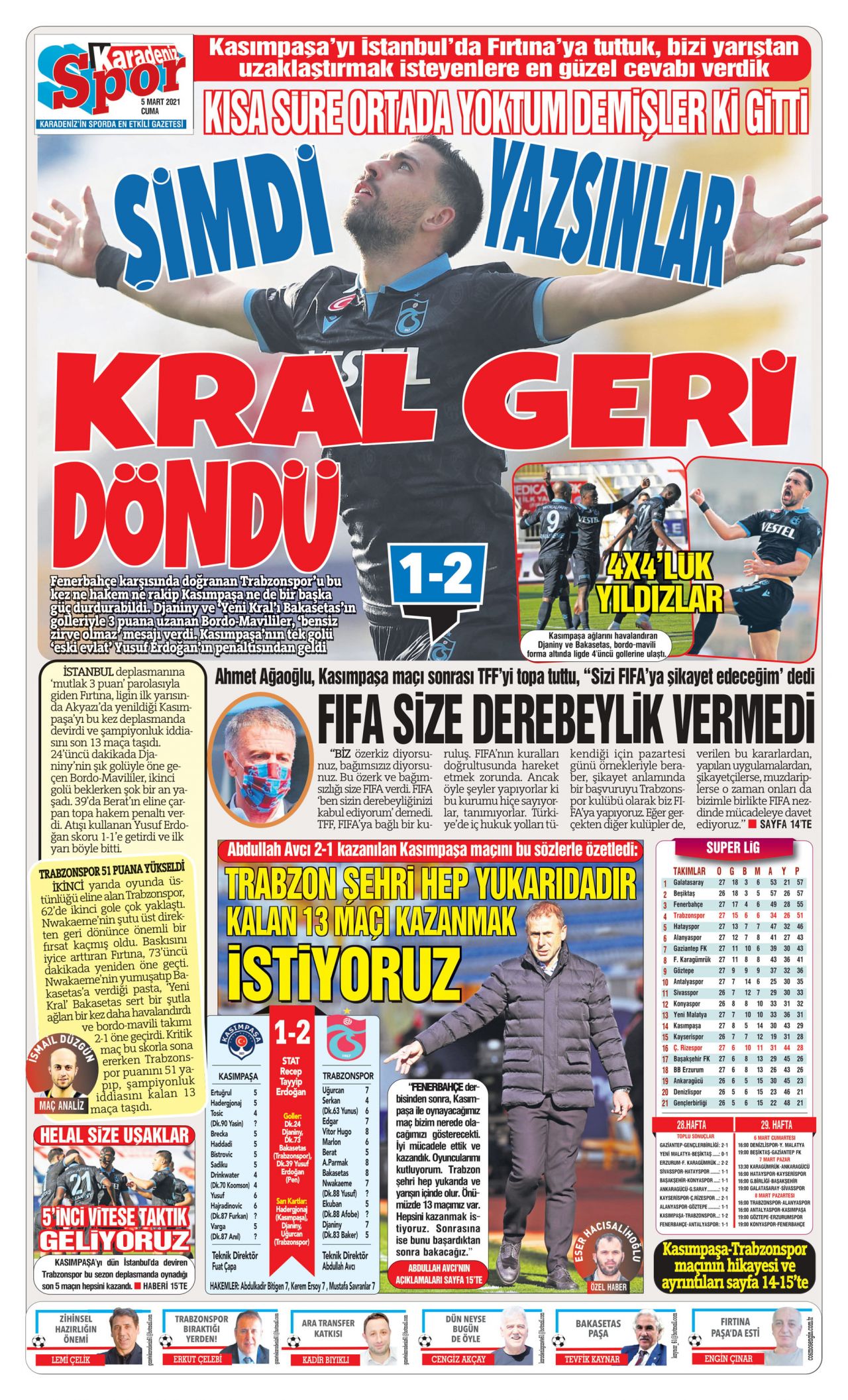 Trabzon yerel basını coştu 5