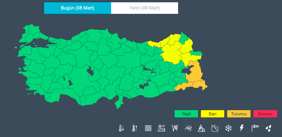 Türkiye'de damla düşmeyen yer kalmayacak 1