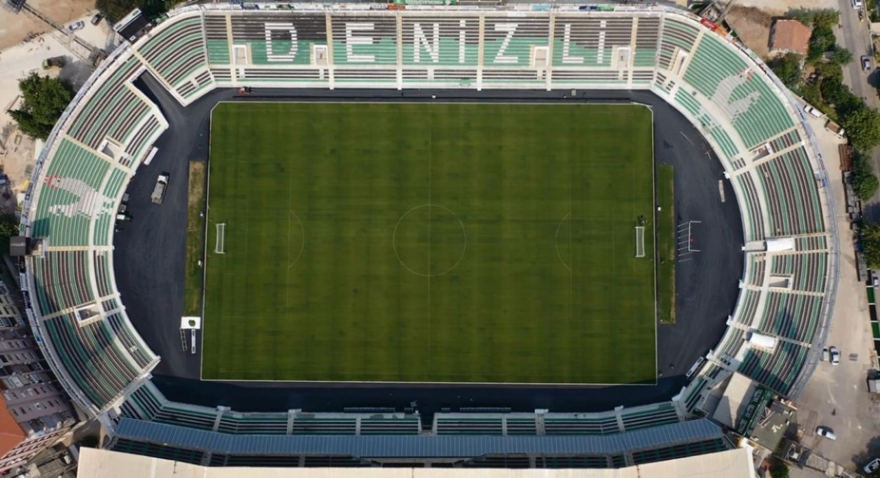 Denizli Atatürk Stadı zeminiyle örnek oluyor 1