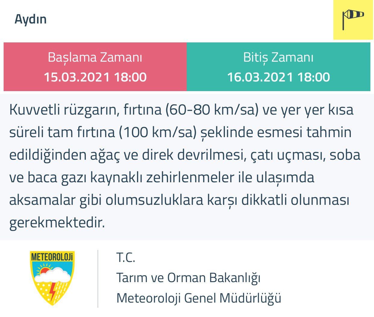 Meteoroloji il il bölge bölge uyardı 7