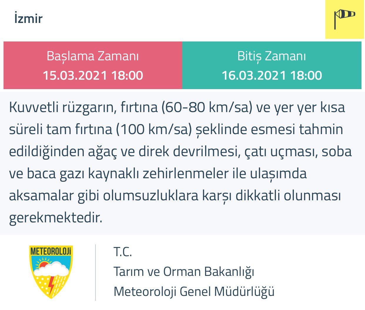 Meteoroloji il il bölge bölge uyardı 8