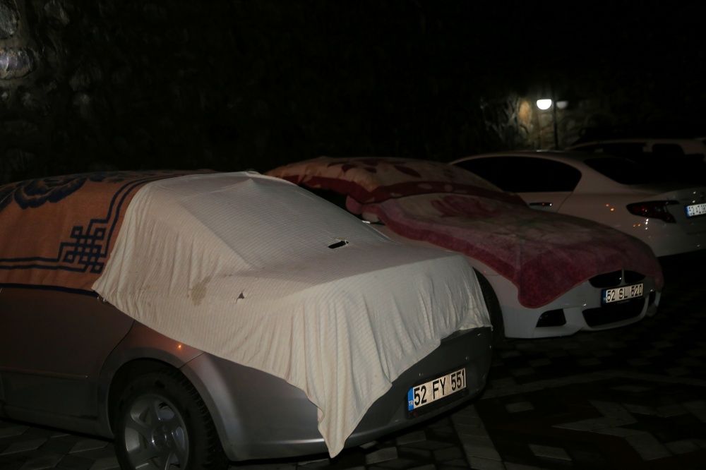 Ordu'da doluya karşı naylonlu, halılı önlem! 1