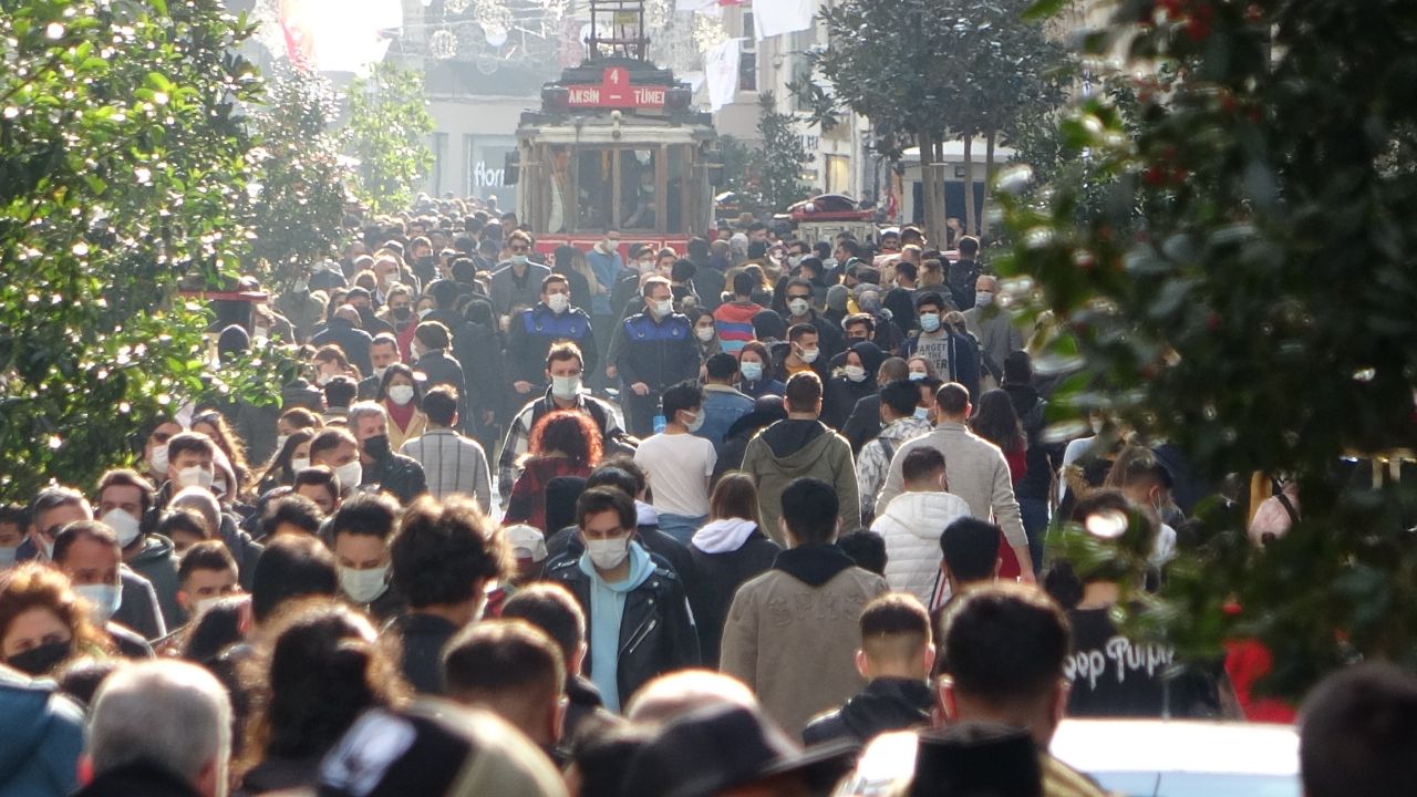 Taksim ve İstiklal tıklım tıklım! 2
