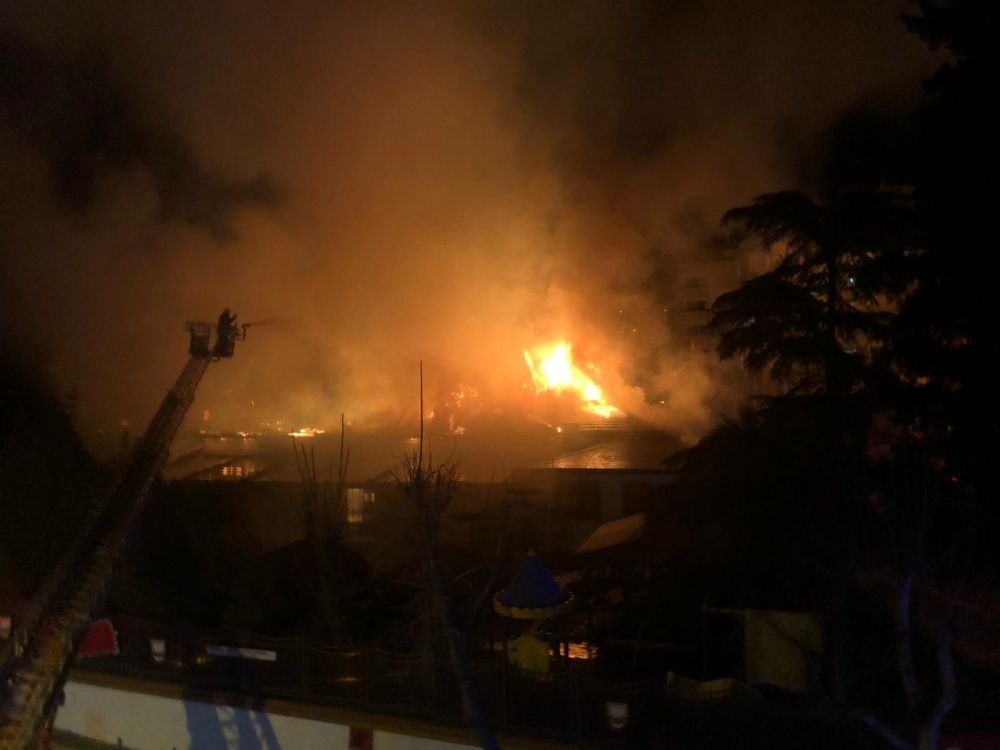 Kahramanmaraş'ta askeri gazino ve orduevinde yangın 9
