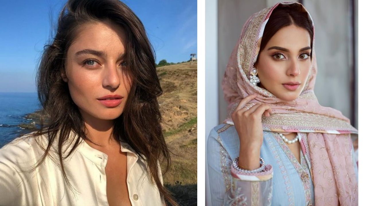 Ünlü oyuncu Ayça Ayşin Turan, Pakistanlı 'kadın' oyuncu ile evlendirildi! 1