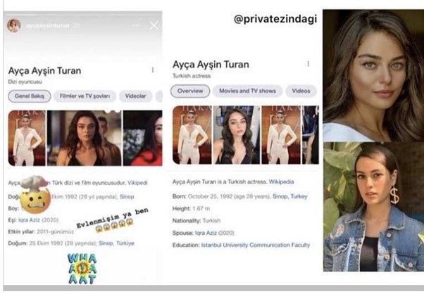 Ünlü oyuncu Ayça Ayşin Turan, Pakistanlı 'kadın' oyuncu ile evlendirildi! 5