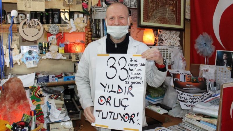 '3 aylar' diyerek başlamıştı, tam 33 yıldır aralıksız oruç tutuyor! 5
