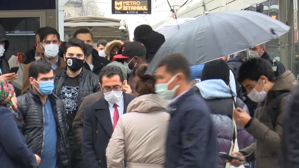 Kısıtlama öncesi toplu taşıma hınca hınç 7