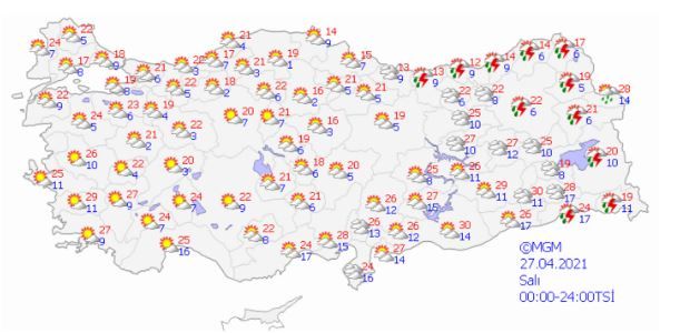 Meteoroloji'den sağanak yağış uyarısı! Çatılar uçaçacak, ağaçlar devrilecek... 5