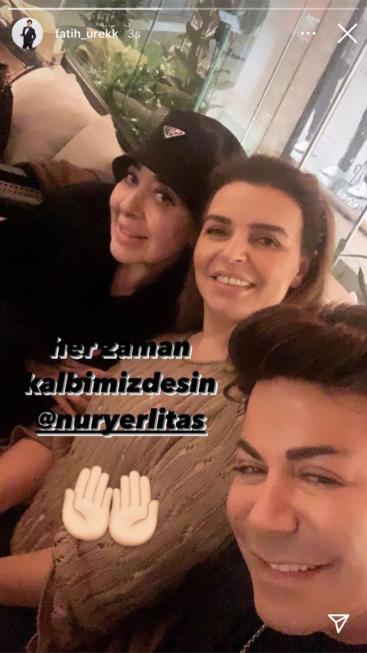 Ünlü isimler, Nur Yerlitaş'ı unutmadı 7