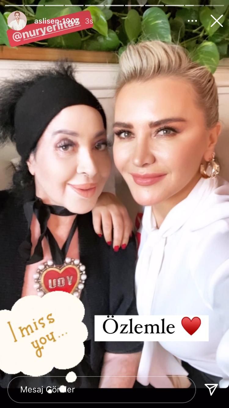 Ünlü isimler, Nur Yerlitaş'ı unutmadı 10