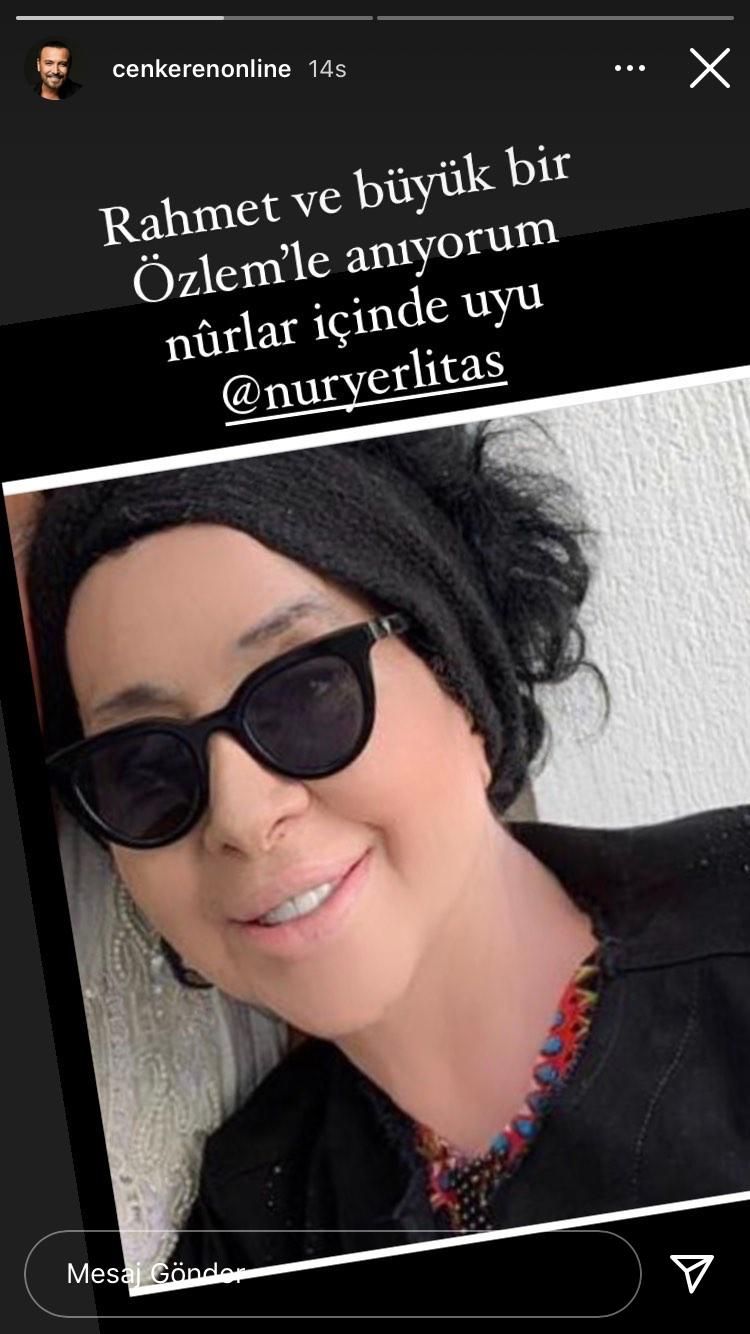 Ünlü isimler, Nur Yerlitaş'ı unutmadı 14