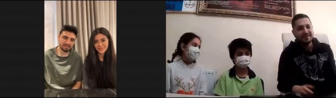 Ozan & Rojin Tufan çiftinden Hataylı öğrencilere kütüphane desteği 2