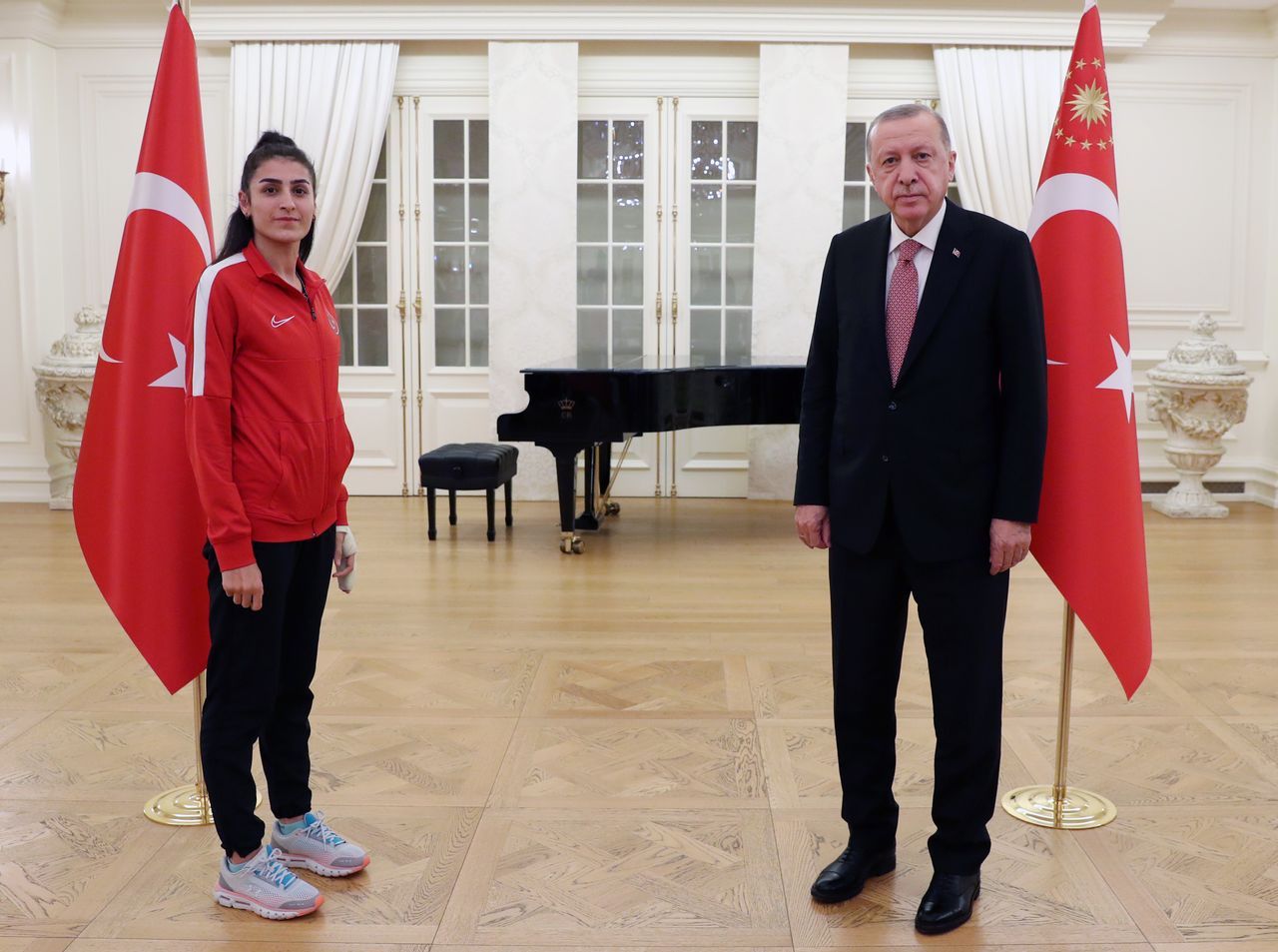 Cumhurbaşkanı Erdoğan, şampiyonlarla iftarda 1