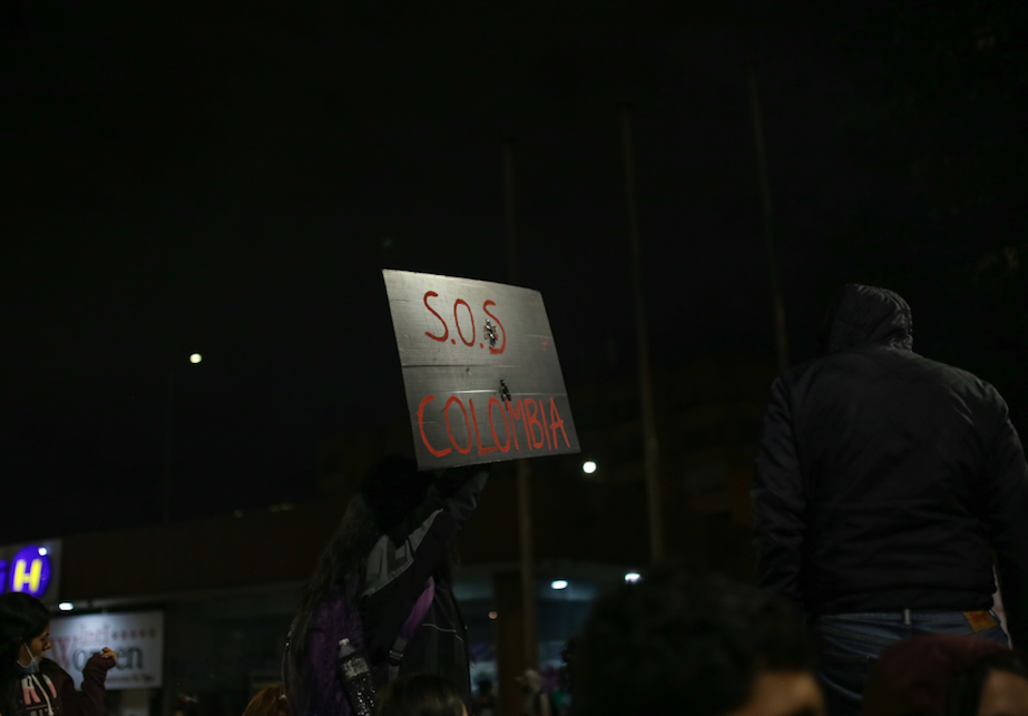 Kolombiya'da hükümet karşıtı protestolar devam ediyor 22