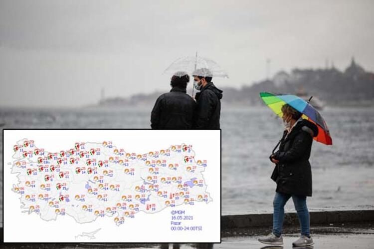 Meteoroloji şehir şehir uyardı! İstanbul dahil pek çok ilde sağanak yağış bekleniyor... 3