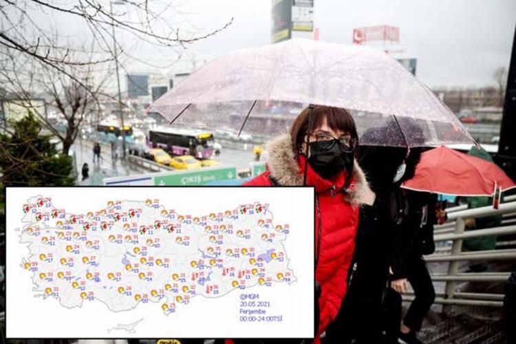 Meteoroloji şehir şehir uyardı! İstanbul dahil pek çok ilde sağanak yağış bekleniyor... 7