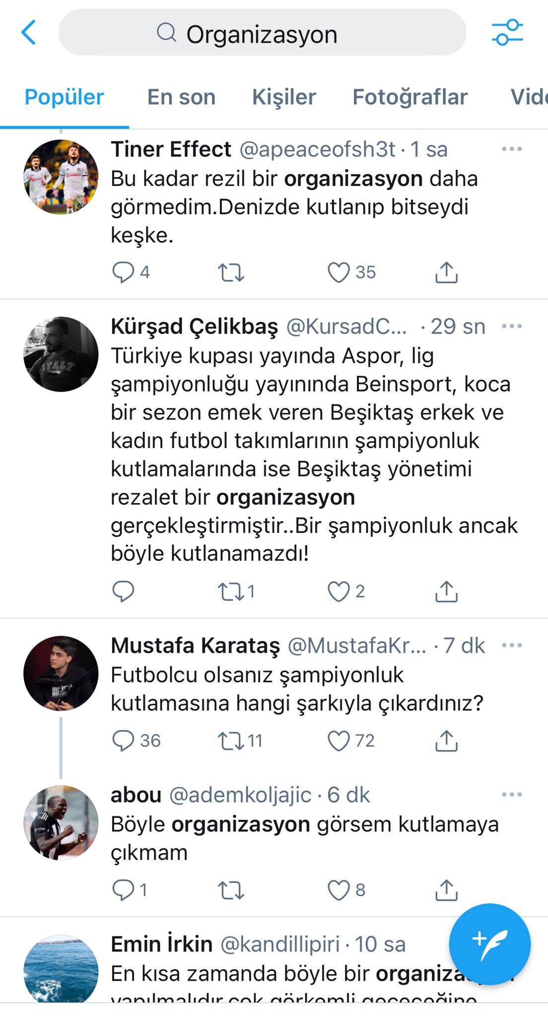 Beşiktaş şampiyonluk kutlaması kına gecesine benzedi! 1