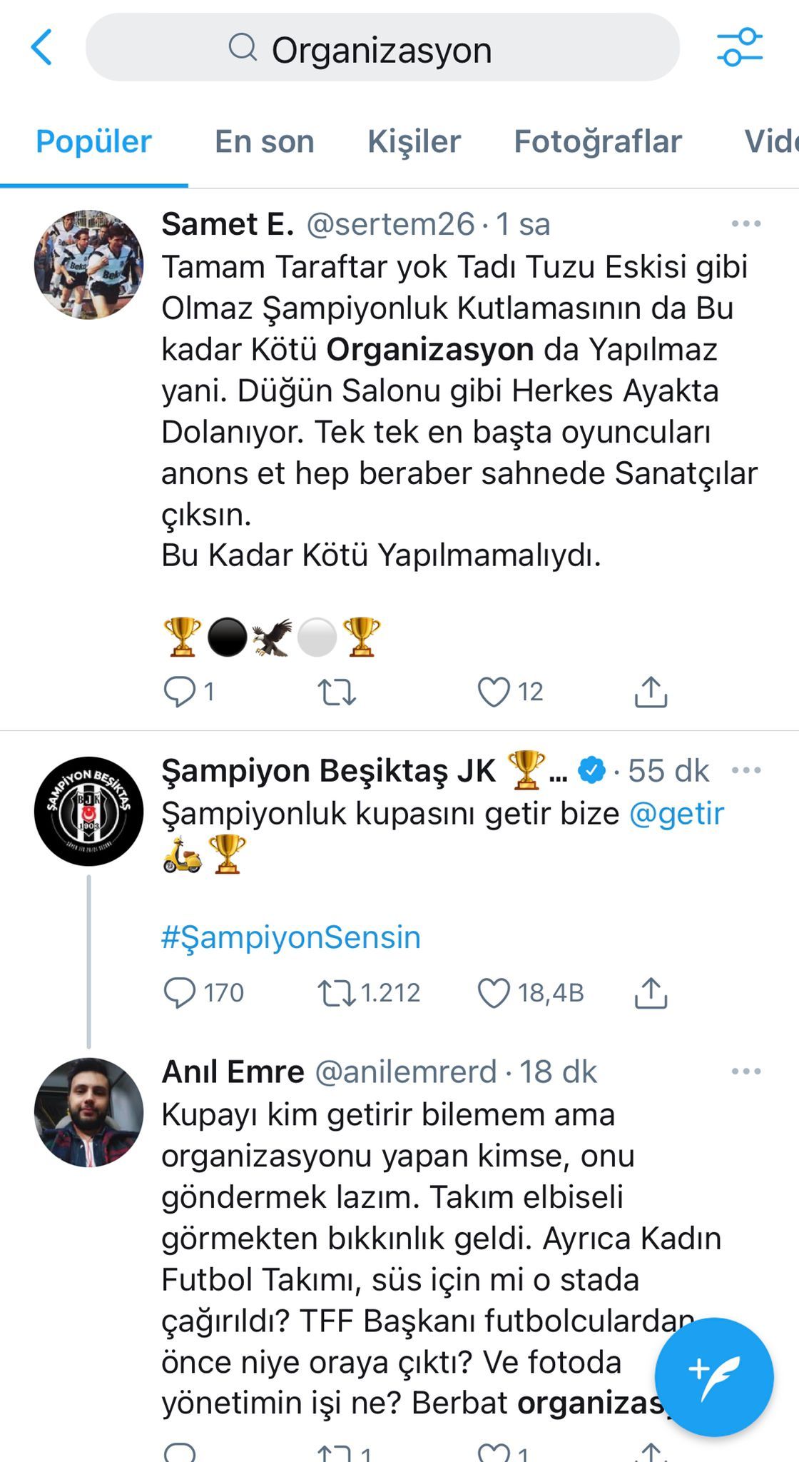 Beşiktaş şampiyonluk kutlaması kına gecesine benzedi! 4