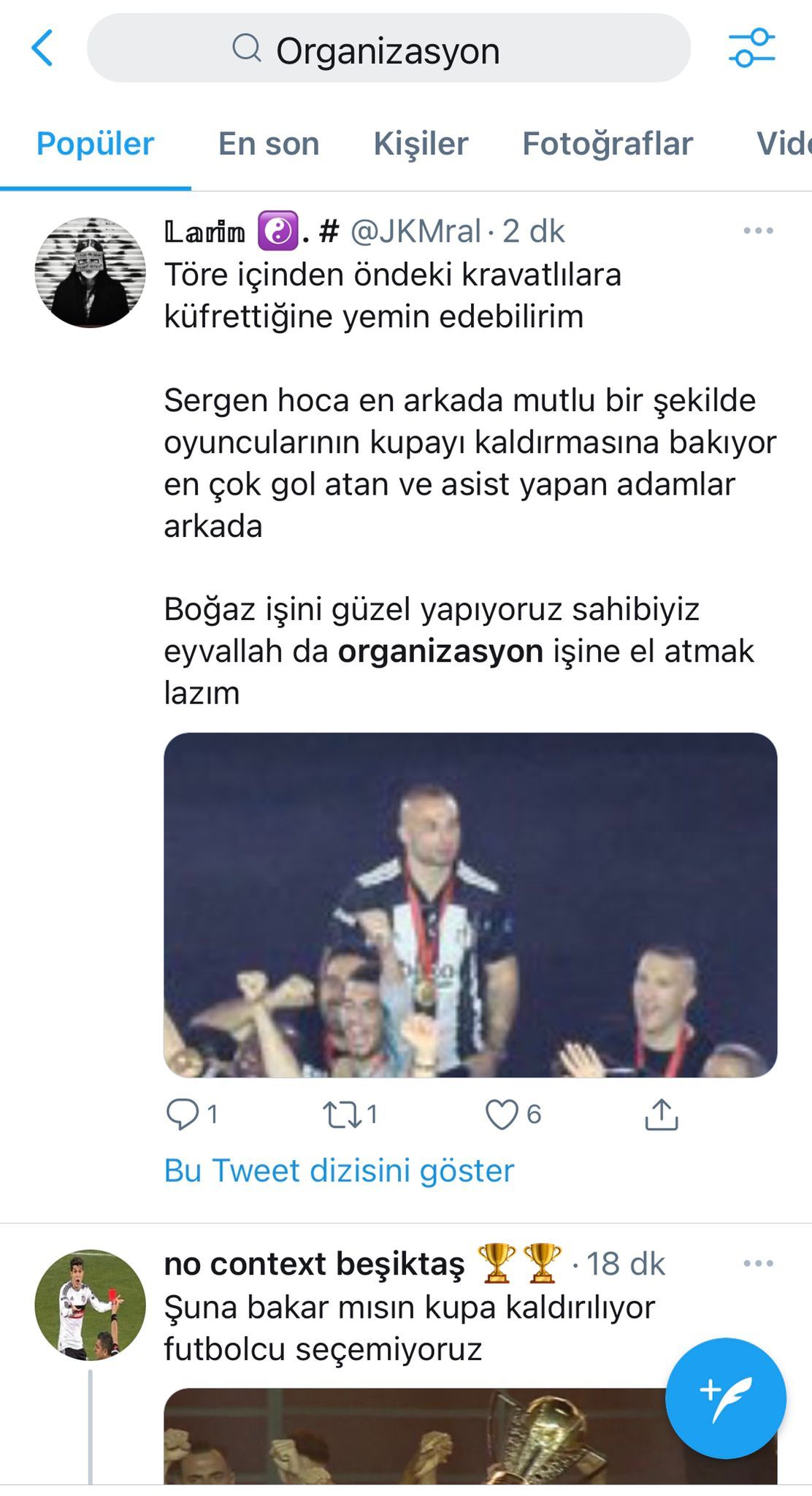 Beşiktaş şampiyonluk kutlaması kına gecesine benzedi! 8