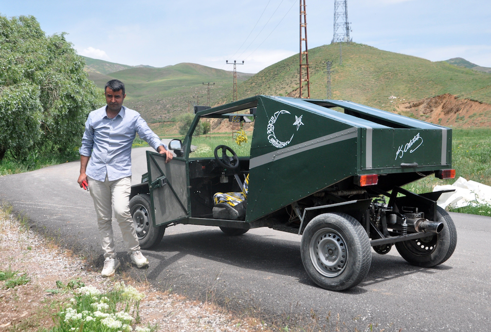 Yüksekovalı çobandan 'Hummer' araba 14