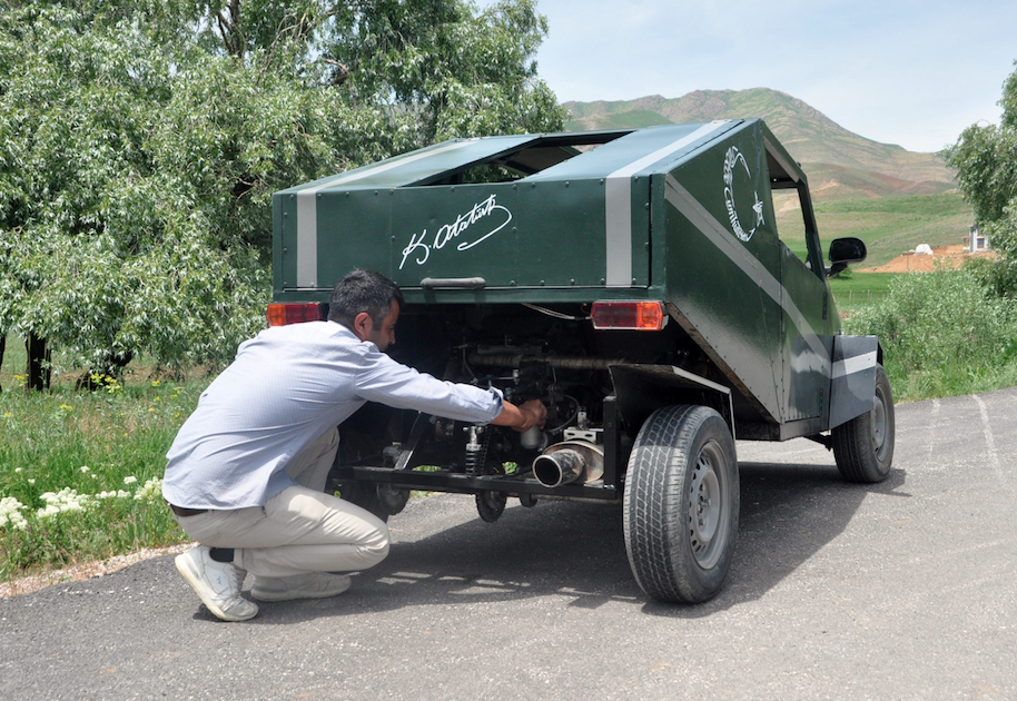 Yüksekovalı çobandan 'Hummer' araba 15