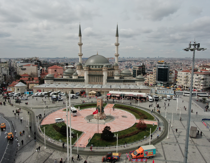 Taksim'deki caminin açılış tarihi belli oldu! 12