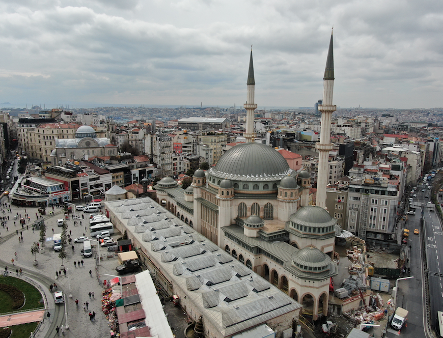 Taksim'deki caminin açılış tarihi belli oldu! 15