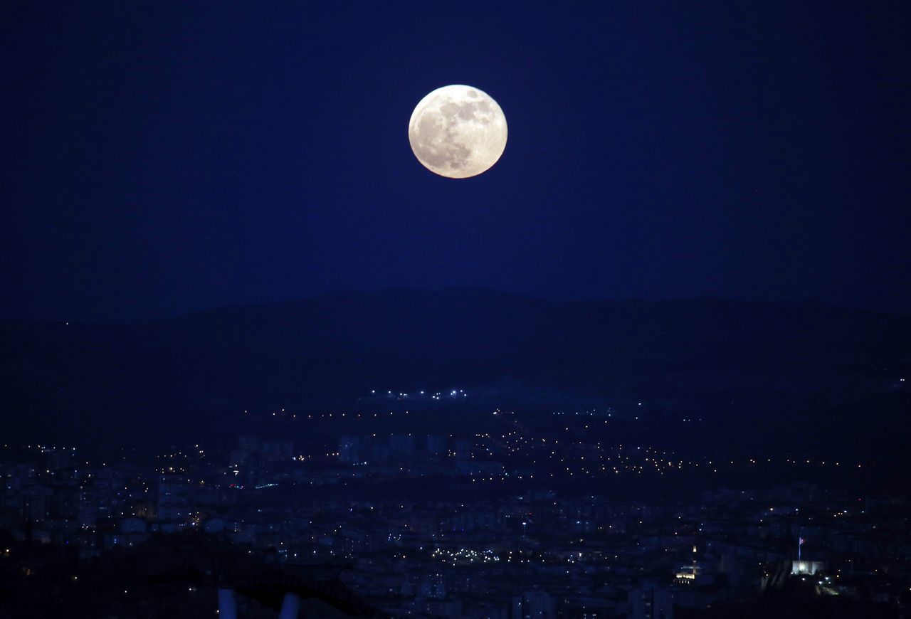 Türkiye'den Süper Ay manzaraları 1