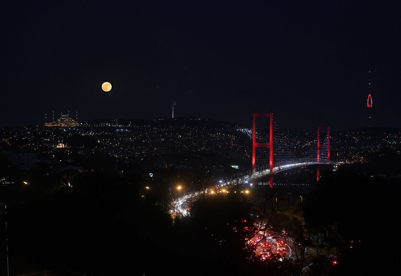 Türkiye'den Süper Ay manzaraları 32