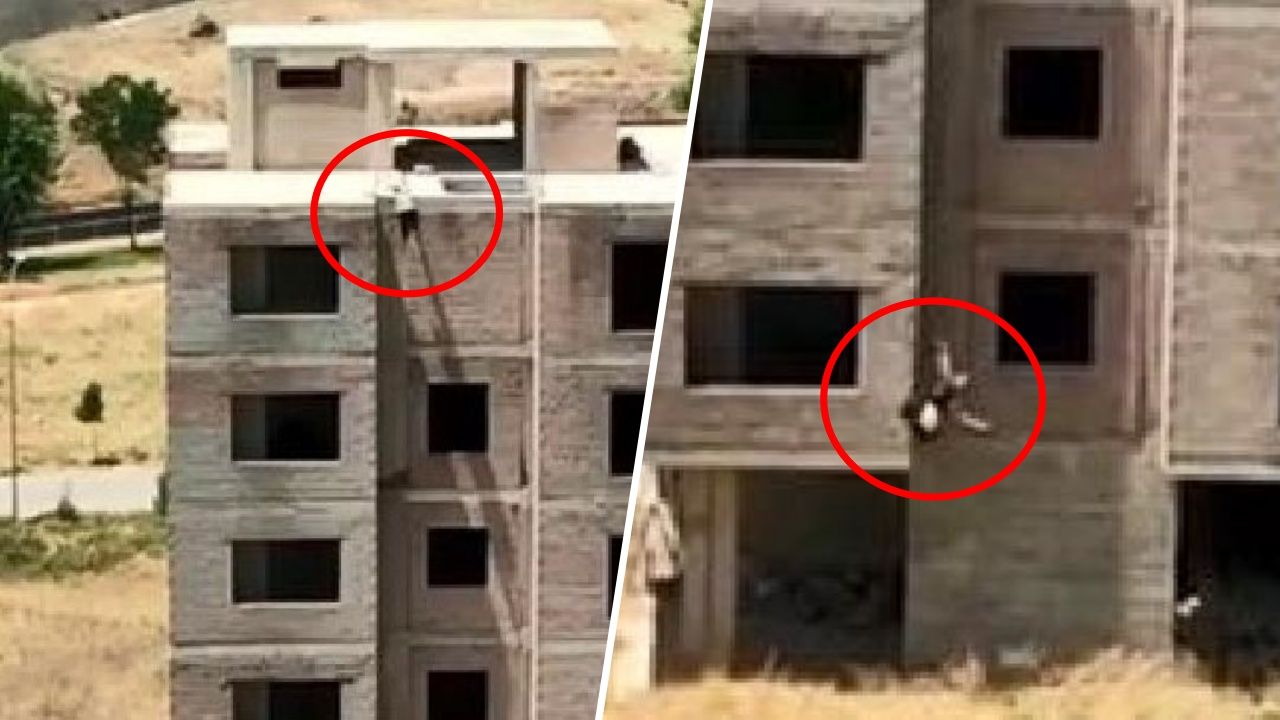 19 yaşındaki genç kızın dehşet sonu! İnşaatın çatısından atlayarak intihar etti... 1