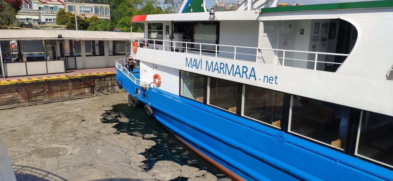 Deniz salyası Marmara Denizi'ni esir aldı! 2