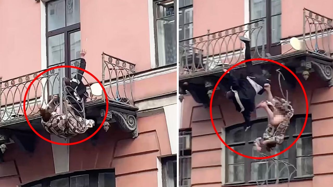 Kimse ne olduğunu anlamadı! Balkondaki çiftin korkunç sonu... 1