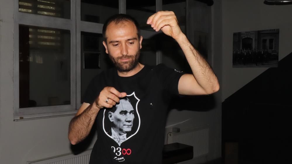 Görenler hayrete düşüyor: Nadir bulunan insan yüzlü örümcek Denizli'de çıktı! 4