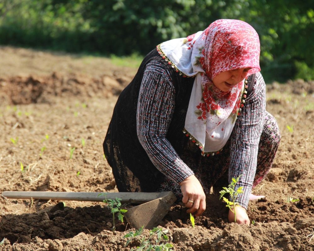 Kocaeli'nin tozlu topraklı köy yollarının ATV'li Seher ablası 5