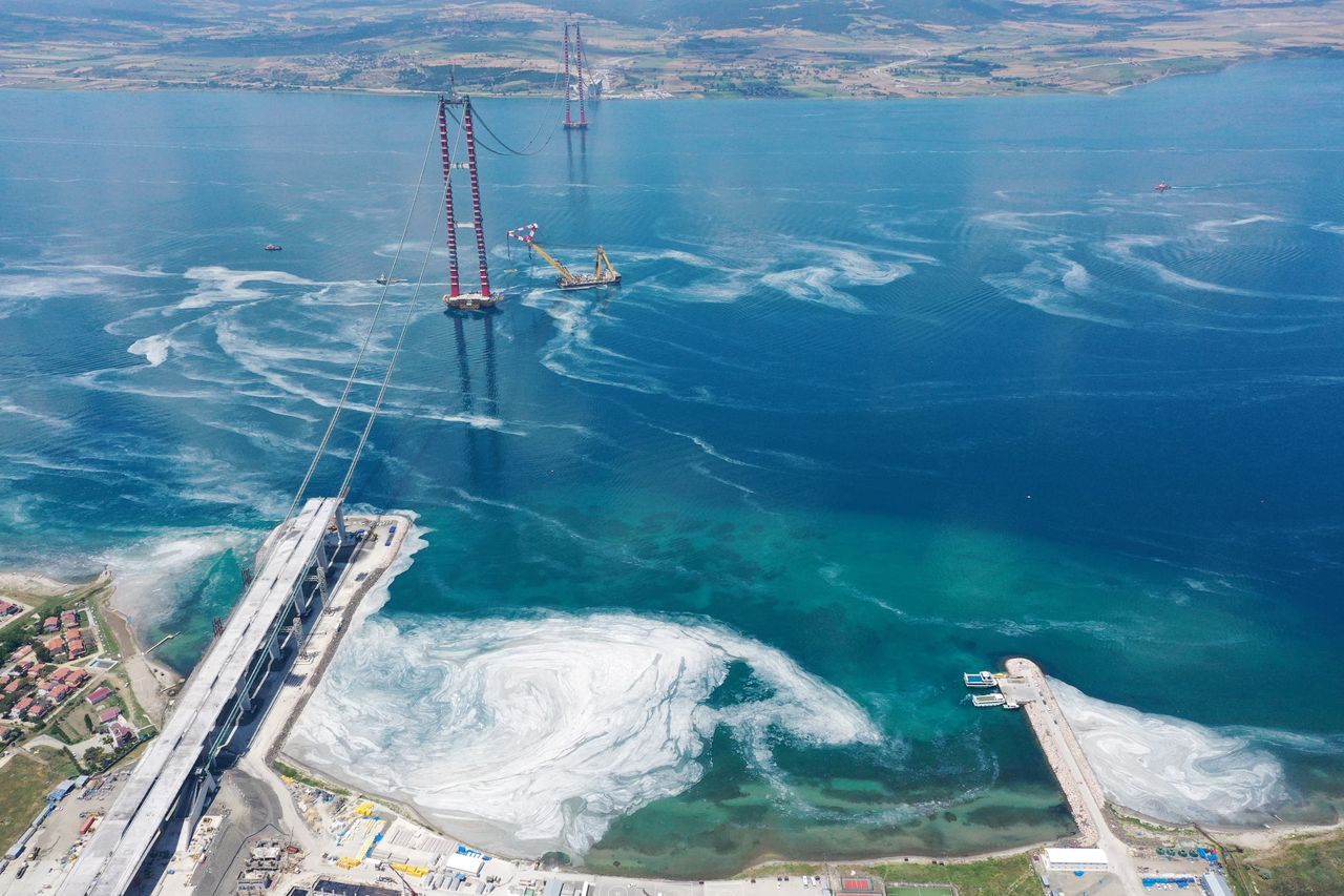 Müsilaj kabusu Çanakkale'den Ege'ye geçiyor 10