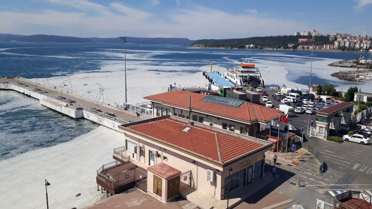 Müsilaj kabusu Çanakkale'den Ege'ye geçiyor 5