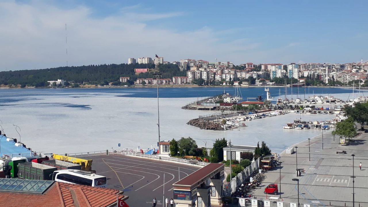 Müsilaj kabusu Çanakkale'den Ege'ye geçiyor 1
