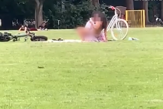 Çocuk parkında skandal: Kimseye aldırmadan ilişkiye girdiler! 1