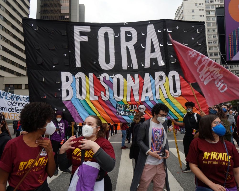 Brezilya'da ülke çapında Bolsonaro hükümeti karşıtı gösteriler düzenlendi 41