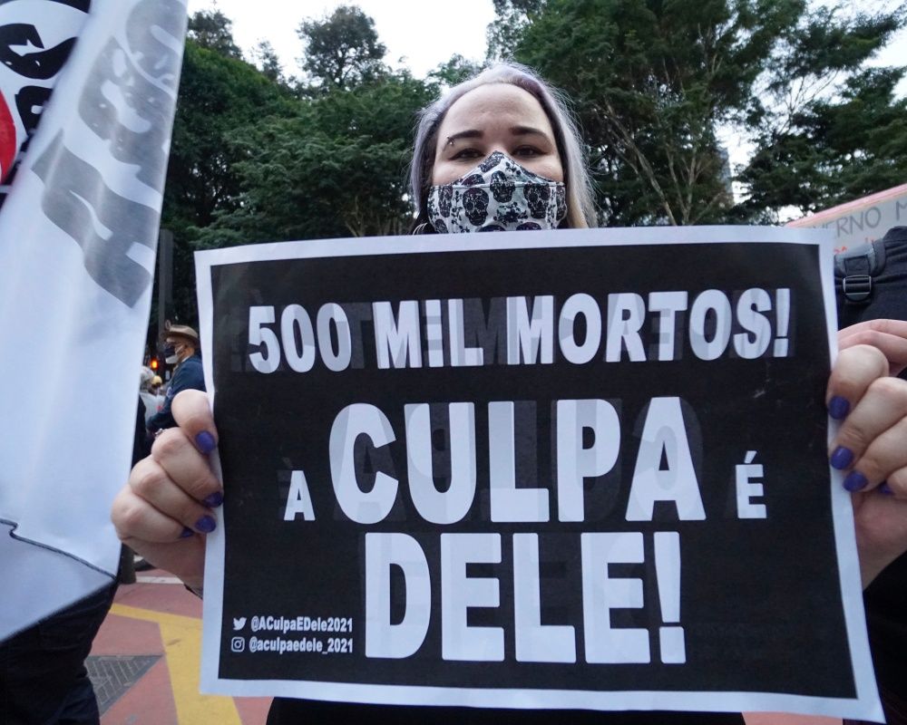Brezilya'da ülke çapında Bolsonaro hükümeti karşıtı gösteriler düzenlendi 48