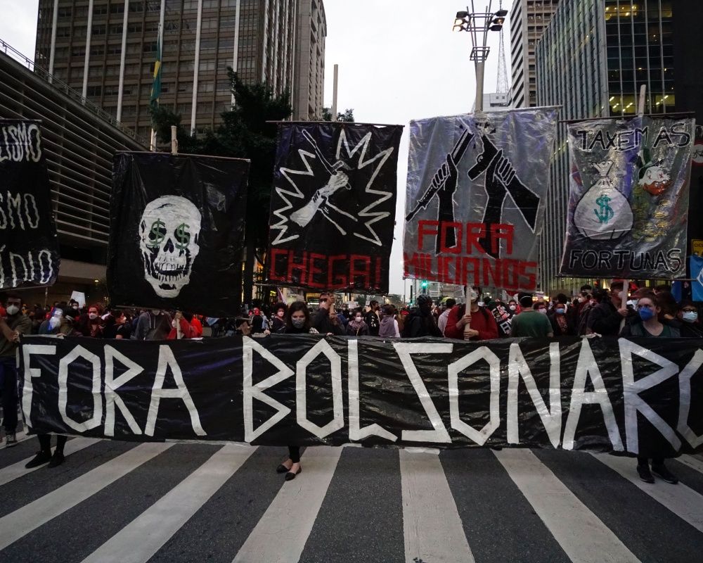 Brezilya'da ülke çapında Bolsonaro hükümeti karşıtı gösteriler düzenlendi 36
