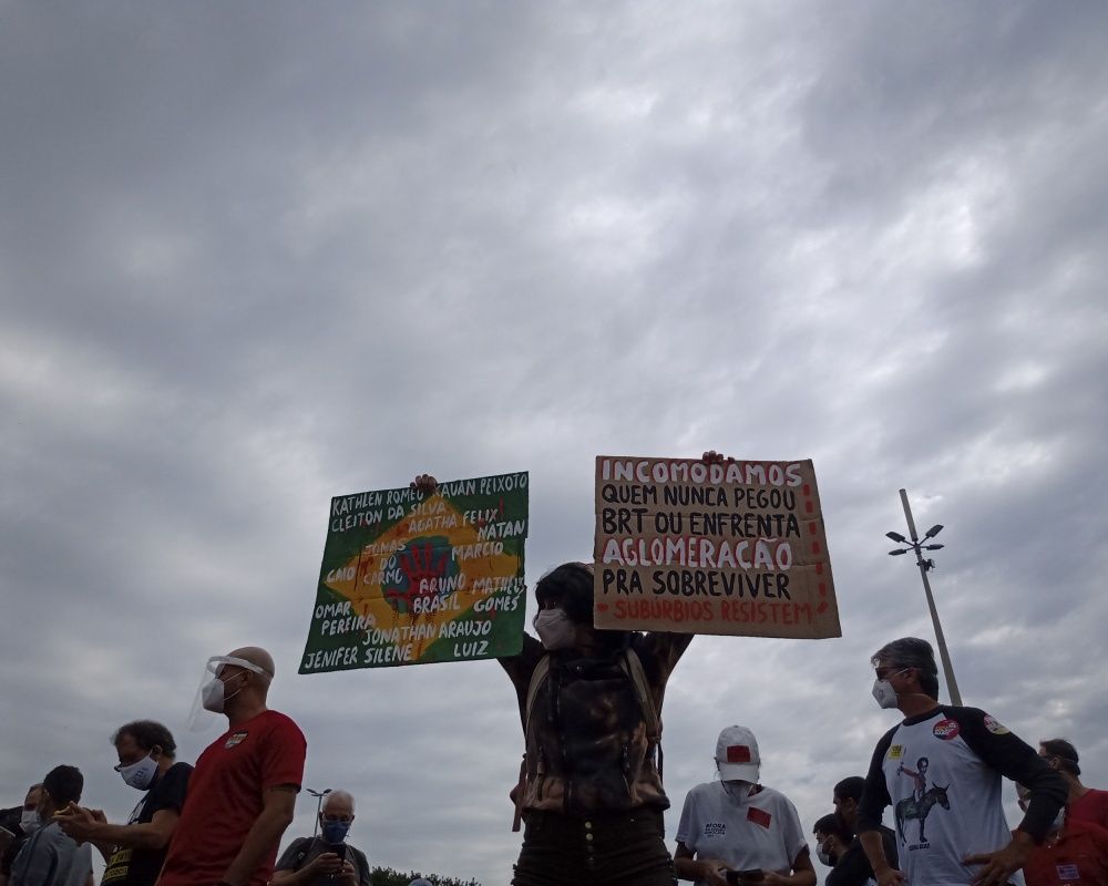 Brezilya'da ülke çapında Bolsonaro hükümeti karşıtı gösteriler düzenlendi 1
