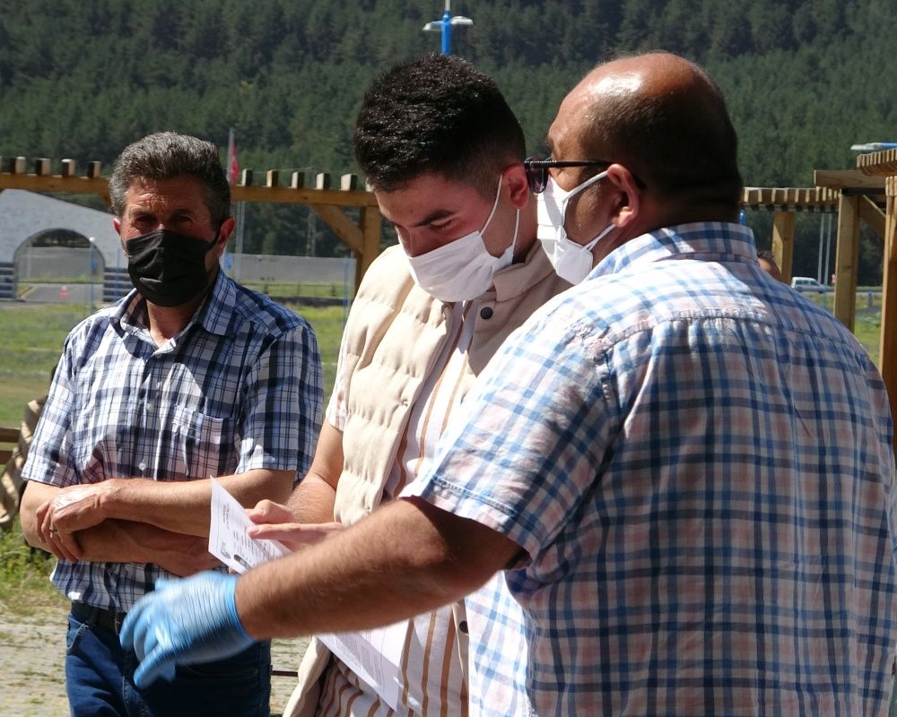 YKS öncesi yurttan manzaralar... Sınava yetişebilmek için zamanla yarıştılar 30