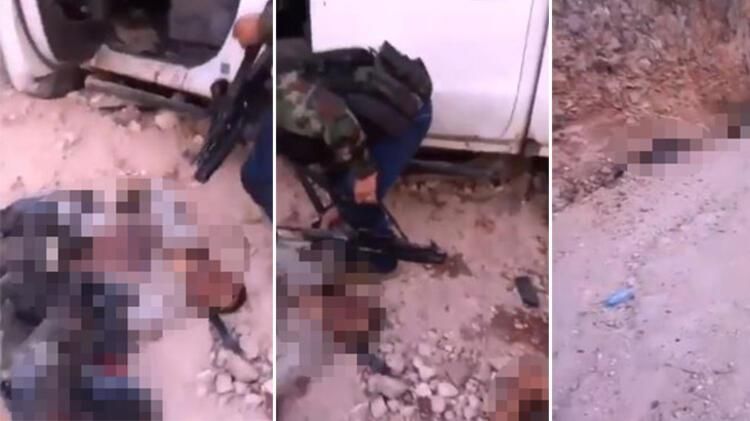 Meksika'da kan donduran görüntüler: Sokaklar ceset tarlasına döndü! 1