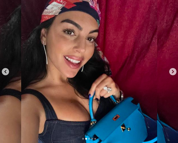 Cristiano Ronaldo'nun sevgilisi Georgina Rodriguez'den tekmelik totemi ifşası 4