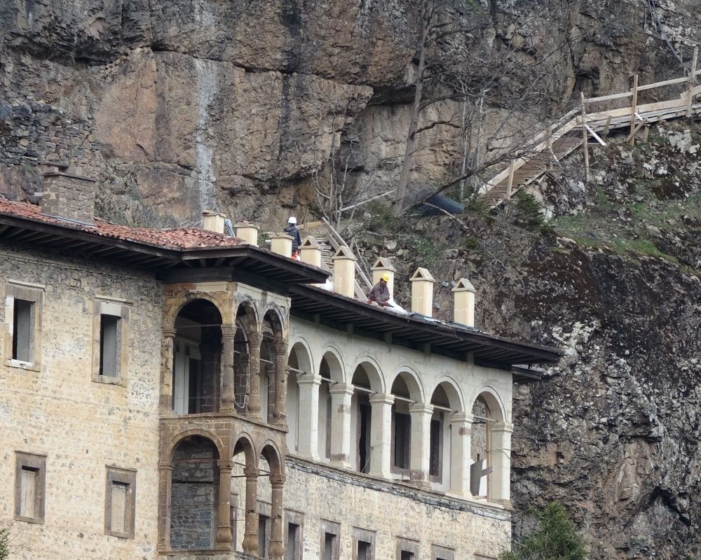 Sümela Manastırı 5 yıl aradan sonra yarın ziyarete açılıyor 26